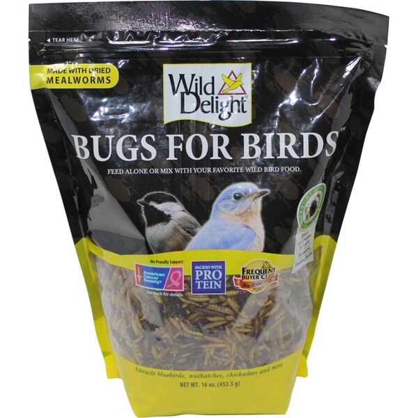 Bpf 16 oz Wild Delight Bugs for Birds BP3328794 - main